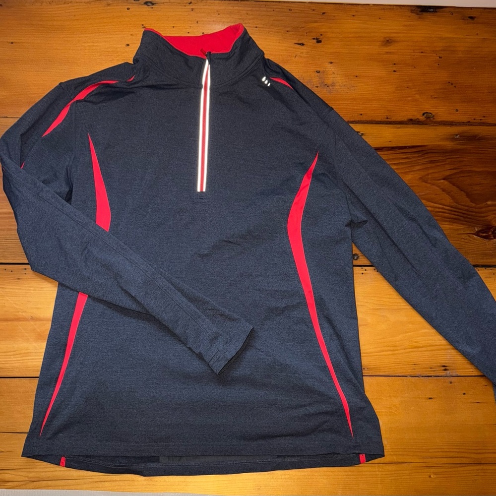 lululemon athletica Black and Red Performance Jacket